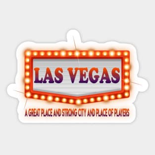 las vegas lover las vegas city Welcome Sticker